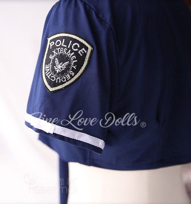 Fine Love Dolls - Police Uniform - Sex Doll - Blue Color Fine Love Dolls - Police Uniform - Sex Doll - Blue Color