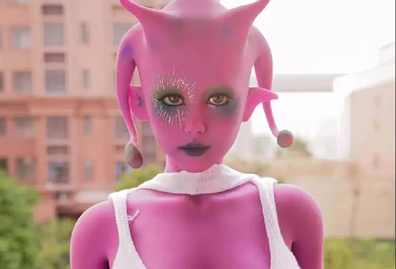 DOLLS CASTLE PINK ALIEN SEX DOLL DOLLS CASTLE PINK ALIEN SEX DOLL