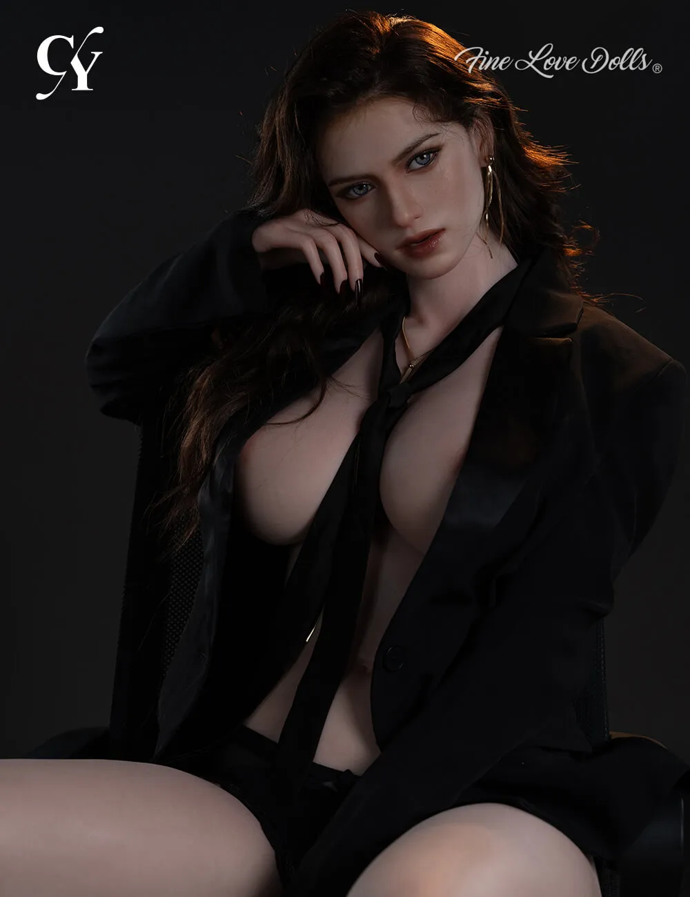 Elva french top cy doll 176cm 5ft9 32D cup hybrid sex doll finelovedolls (11)