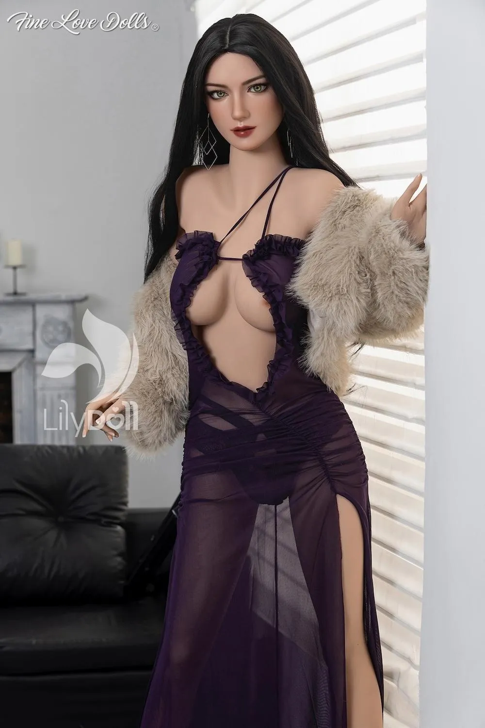 Selene LD012 158cm 5ft2 28C cup hybrid sex doll (23)