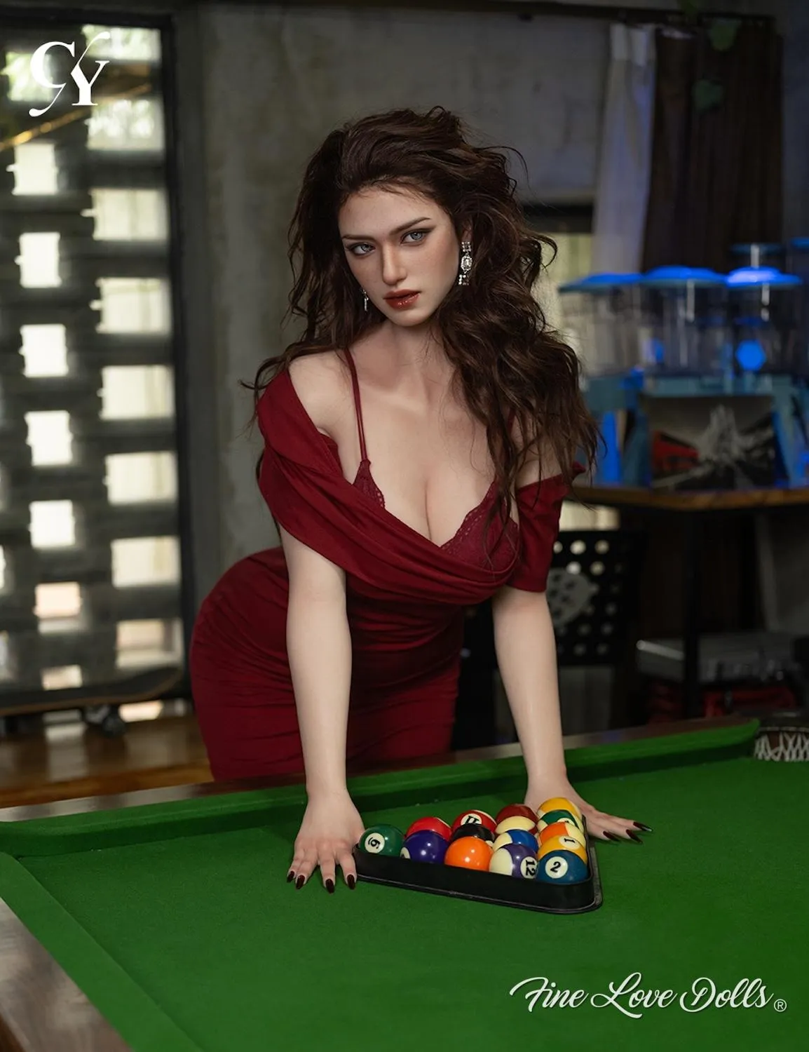 Elva top-cydoll 176cm 5ft9 32E cup top-cydoll hybrid sex doll (4)